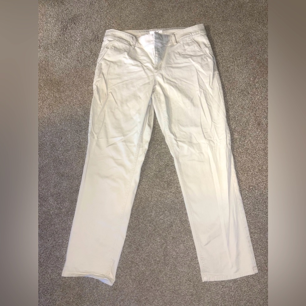 Loft Ivory Pants